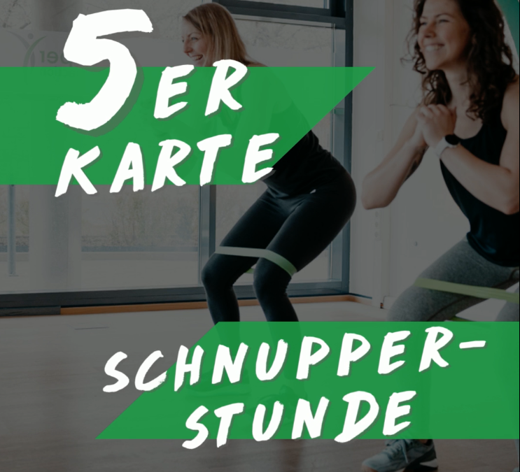 Stay flexible – 5er Karte